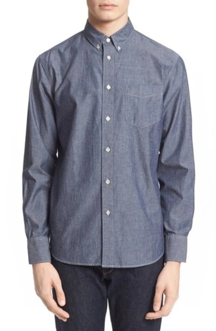 Rag & Bone Standard Issue Flannel Shirt Button Down Cotton Preppy Casual M